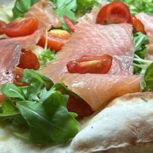 Pachino e Rughetta e Salmone