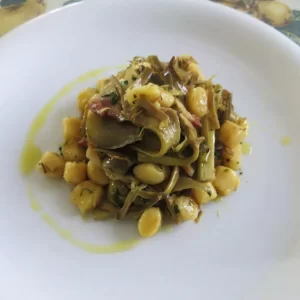 Gnocchi Di Patate alla Gricia di Carciofi